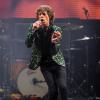 Les Rolling Stones en concert lors du festival de Glastonbury, le 29 Juin 2013.