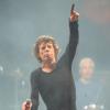 Les Rolling Stones en concert lors du festival de Glastonbury, le 29 Juin 2013.