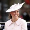 La duchesse de Cambridge Kate Middleton lors des cérémonies de Trooping the Colour le 15 juin 2013 à Londres.