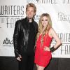 Chad Kroeger et Avril Lavigne à la soirée Songwriters Hall of Fame 44th Annual Induction and Awards Dinner à New York au Marriott Marquis, le 13 juin 2013.
