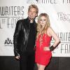 Chad Kroeger et Avril Lavigne à la soirée Songwriters Hall of Fame 44th Annual Induction and Awards Dinner à New York au Marriott Marquis, le 13 juin 2013.