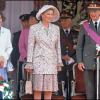 Le roi Albert II de Belgique et sa femme Paola de Belgique lors de la fête nationale belge le 21 juillet 1994.