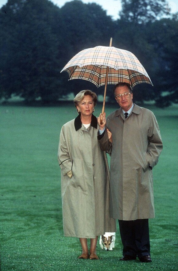 Albert II de Belgique et Paola, portrait du 1er octobre 1996.