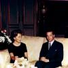Fiançailles de Paola avec Albert II de Belgique, en 1959.