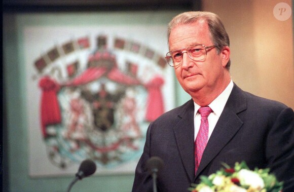 Photo d'archives d'Albert II de Belgique, le 21 octobre 1999.