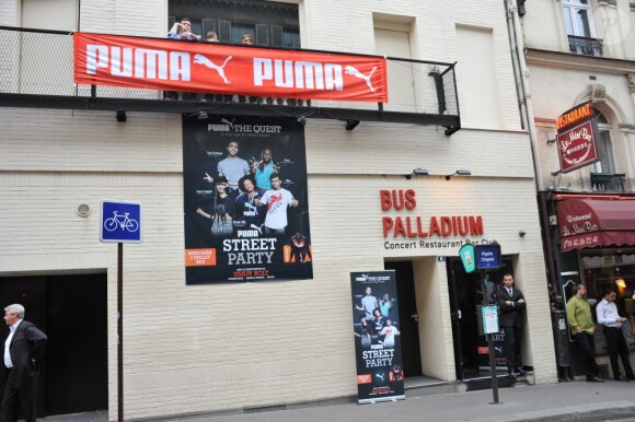 Soirée Puma The Quest au Bus Paladium à Paris, le 3 juillet 2013.