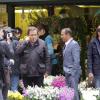 Exclusif - Les Inconnus en tournage de la suite des Trois frères à Paris le 30 mai 2013 avec Didier Bourdon, Pascal Légitimus et Bernard Campan