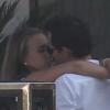 Marc Anthony et sa compagne Chloe Green passent leurs vacances à Saint-Tropez. Le 5 juillet 2013.