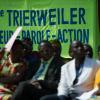Valérie Trierweiler en République démocratique du Congo le 8 juillet 2013.