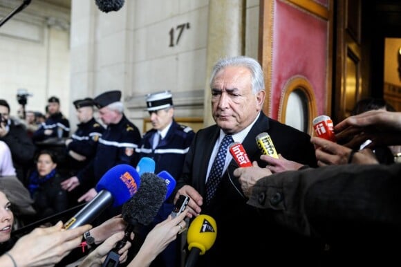 Dominique Strauss-Kahn au tribunal de Paris, le 26 février 2013.