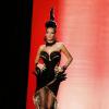 Nabilla : la bombe défile pour Jean-Paul Gaultier lors de la Fashion Week haute couture automne-hiver 2013-2014 à Paris, le 3 juillet 2013
