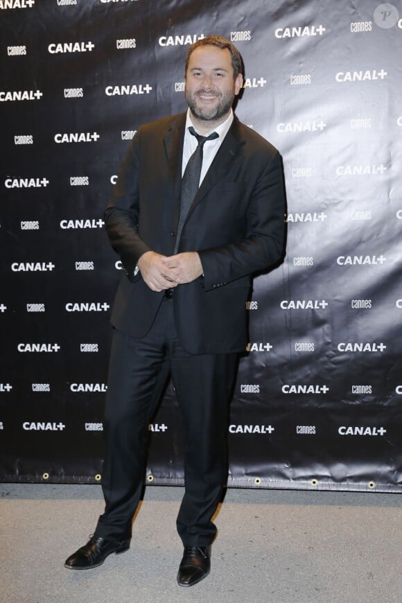 Bruce Toussaint à la soirée Canal +, à Mougins, lors du 66e Festival de Cannes, le 17 mai 2013.