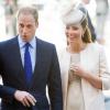 Le prince William et Kate Middleton, duc et duchesse de Cambridge, lors du service à Westminster pour les 60 ans du couronnement de la reine Elizabeth II en juin 2013.