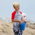  Kingston, fils de Gwen Stefani et Gavin Rossdale, à la plage de Malibu le 13 juillet 2013. 