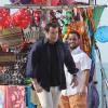 John Travolta sur le tournage d'une publicité Ypioca à Rio de Janeiro au Brésil le 10 juillet 2013.