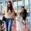 Katie Holmes et Suri Cruise aperçues au Chelsea Piers à New York le 15 juillet 2013