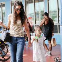 Katie Holmes : Un gros câlin avec sa fille Suri Cruise, pimpante en robe d'été