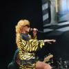 Rihanna en concert lors du festival "T In The Park" à Kinross, le 13 juillet 2013.