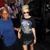Miley Cyrus à Londres, le 18 juillet 2013.