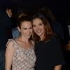 Virgine Ledoyen et Marie-Josée Croze lors de la private party du Byblos de Saint-Tropez, le 18 juillet 2013.