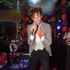 Le chanteur Mika en concert lors de la private party du Byblos de Saint-Tropez, le 18 juillet 2013.