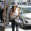 Kendall Jenner à la sortie du salon de coiffure "Andy LeCompte" à West Hollywood, le 30 mai 2013.