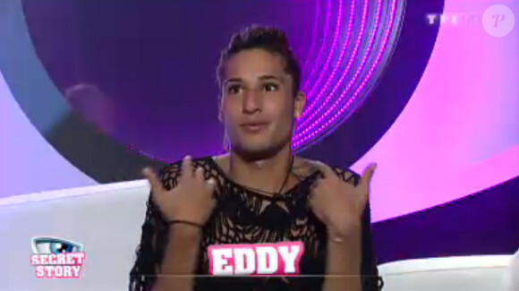 Eddy dans la quotidienne de Secret Story 7 le lundi 22 juillet 2013 sur TF1