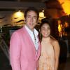 Nicolas Cage et Vanessa Hudgens lors du Festival de cinéma et musique d'Ischia le 21 juillet 2007 attending the Ischia Global Fest 2013