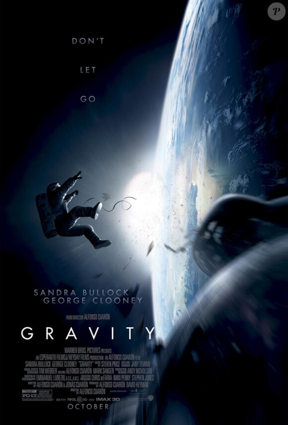 Affiche officielle de Gravity.