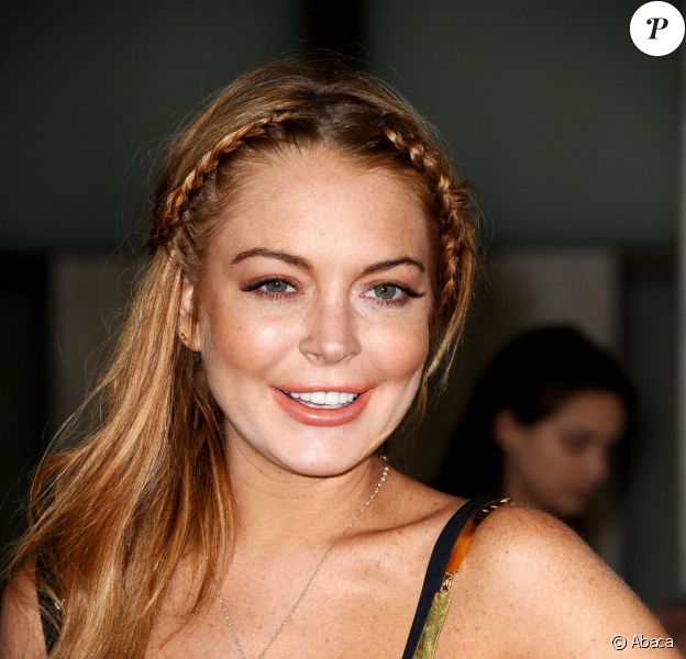 Lindsay Lohan en avril 2013.