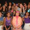 Selena Gomez fête ses 21 ans entourée de ses fans et présente sa collection automne de vêtements intitulée New Dream Out Loud pour l'enseigne Kmart à New York, le 24 juillet 2013.
