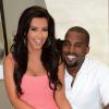 Kim Kardashian et Kanye West à Los Angeles, le 12 mai 2012.