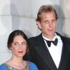 Tatiana Santo Domingo et son fiancé Andrea Casiraghi au Love Ball organisé par Natalia Vodianova au profit de la Fondation "The Naked Heart" à l'Opéra Garnier à Monaco le 27 juillet 2013.