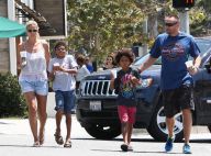 Heidi Klum : Cool et estivale, virée détente avec les trois hommes de sa vie