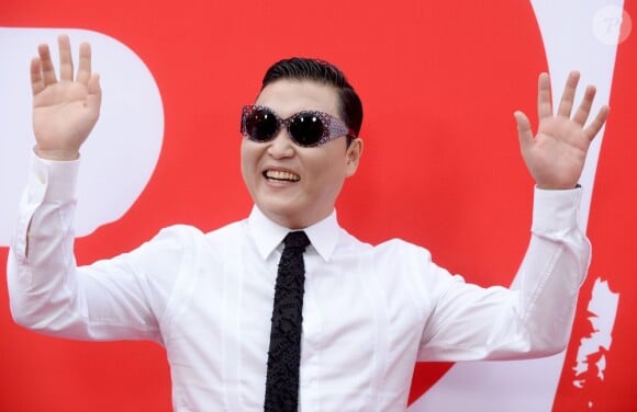 Psy à l'avant-première de Red 2, à Westwood, le 11 juillet 2013.