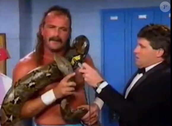L'ex-star du catch Jake "The Snake" Roberts