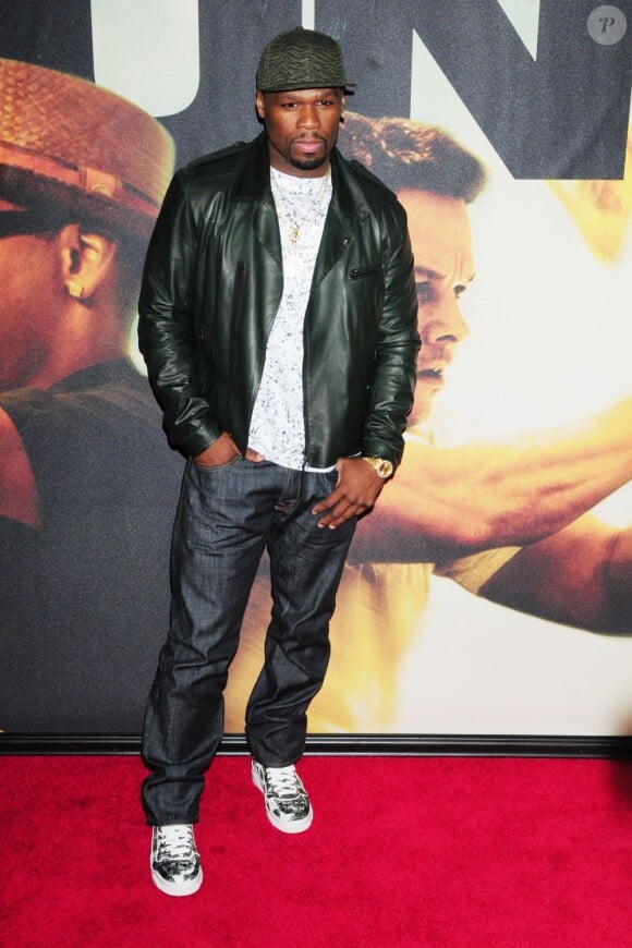 50 Cent lors de l'avant-première du film 2 Guns à New York le 29 juillet 2013