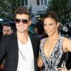 Robin Thicke, Paula Patton lors de l'avant-première du film 2 Guns à New York le 29 juillet 2013
