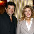 Patrick Bruel et sa femme Amanda Sthers à Paris le 8 octobre 2007.  
