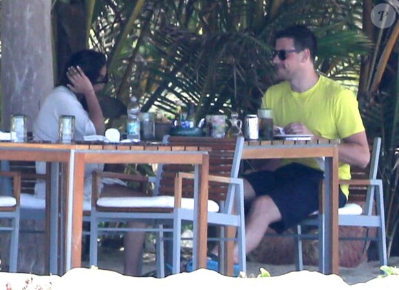 Lea Michele et Cory Monteith en vacances à Puerto Vallarta après la rehab de l'acteur, le 7 mai 2013.