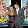 Jennifer Aniston et son partenaire Jason Sudeikis lors de l'avant-première du film Les Miller - une famille en herbe à New York le 1er août 2013