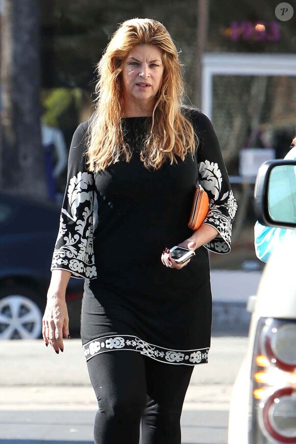 Kirstie Alley à Los Angeles, le 20 novembre 2012.