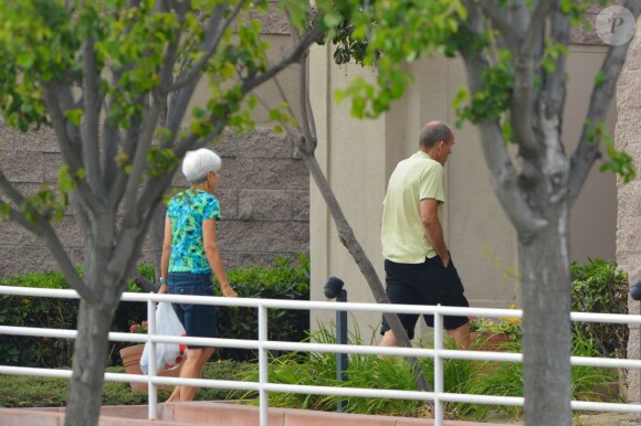 Lynn et Rick Bynes arrivent à la clinique Hillmont Psychiatric à Ventura Count, le 24 juillet 2013.