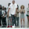 Jay Z lors des six heures de sa prestation au Museum of Modern Art de New York à l'occasion de laquelle le rappeur a chanté son tube Picasso Baby. La vidéo condensée de ses exploits a été dévoilée le 2 août 2013.