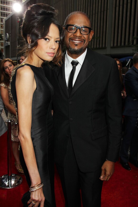 Forest Whitaker et Keisha Whitaker lors de l'avant-première du film Le Majordome à New York le 5 août 2013