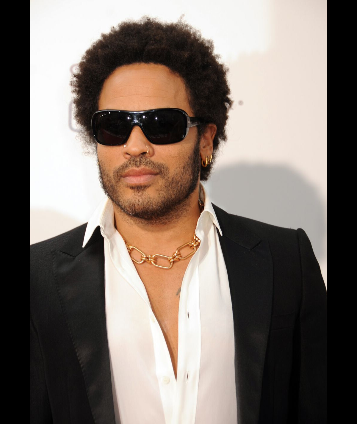 Photo Décorative De Lenny Kravitz Avec Autographe - Tirage Premium Sur Monture Biseautée, Prêt à Encadrer - Idée Cadeau Fan