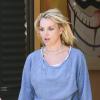 Britney Spears à la sortie d'un studio de danse à Los Angeles, le mercredi 7 août 2013.