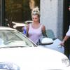 Britney Spears à la sortie d'un studio de danse à Los Angeles, le mercredi 7 août 2013.