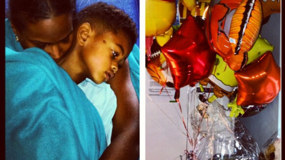 Usher : 1re photo de son fils de 5 ans depuis l'accident, sa mère très en colère