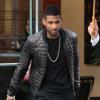 Usher dans les rues de New York, le 25 mars 2013.